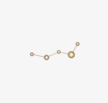 Constellation Cassiopeia Ceiling Sconce by Lasvit - view 2