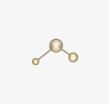 Constellation Tri Stars Wall Sconce by Lasvit - view 2