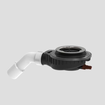 Functional unit for shower trays DN90 w/o chrome cover by Laufen