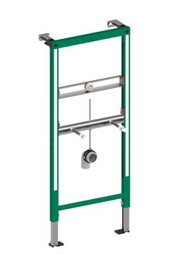 INEO - INEOLINK concealed frame for urinals with integrated flush or waterless by Laufen