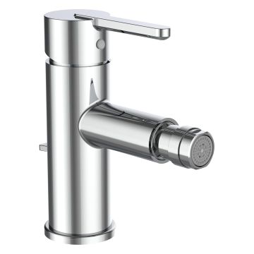 LUA E - Lua E, bidet mixer, with pop-up waste by Laufen