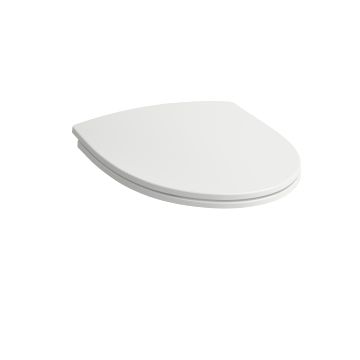 RIGO - WC seat and cover, fixed stainless steel hinges by Laufen