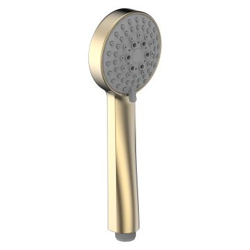 SHOWER ACCESSORIES - Hand shower Stella 80 3F, with RubiClean, 3 sprays, PVD rosegold by Laufen