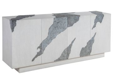 Contago White Media Console by Lexington