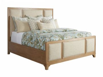 Crystal Cove Upholstered Panel Bed by Lexington