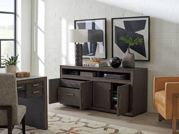 Hampton Media/Home Office Console by Lexington - view 4