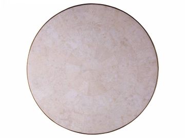 Crystal Stone Round Cocktail Table by Lexington - view 4