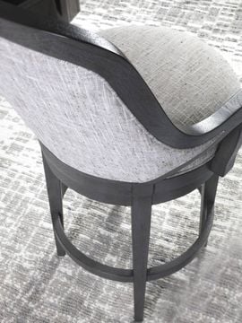 Appellation Upholstered Swivel Counter Stool by Lexington - view 4