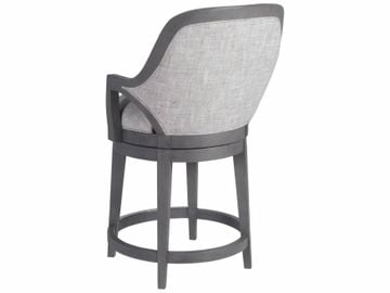 Appellation Upholstered Swivel Counter Stool by Lexington - view 3
