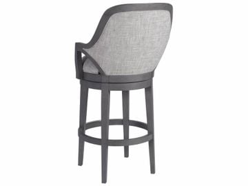 Appellation Upholstered Swivel Barstool by Lexington - view 4