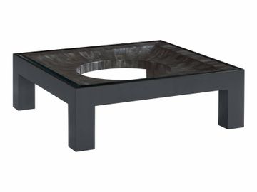 Elation Gray Square Cocktail Table by Lexington - view 2