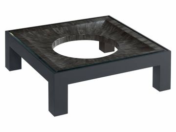 Elation Gray Square Cocktail Table by Lexington - view 5
