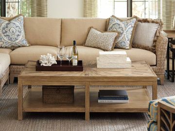 Ducane Rectangular Cocktail Table by Lexington - view 3