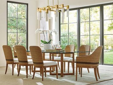 Sheridan Glass Top Dining Table by Lexington - view 3