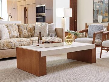 Eldorado Rectangular Cocktail Table by Lexington - view 3