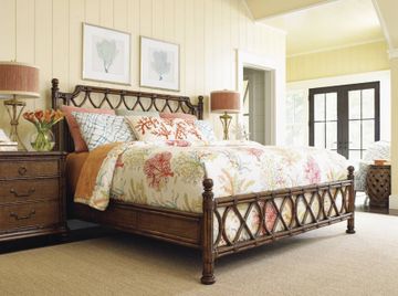 Island Breeze Rattan Bed by Lexington - view 3