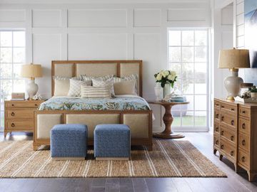 Crystal Cove Upholstered Panel Bed by Lexington - view 5