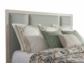 Crystal Cove Custom Upholstered Panel Headboard by Lexington - view 5