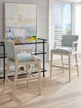 Eastbluff Upholstered Bar Stool by Lexington - view 3