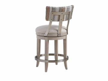 Cliffside Swivel Upholstered Counter Stool by Lexington - view 4