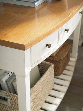 Temple Bowfront Console Table by Lexington - view 4