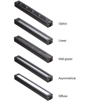 Neva Mini Pro 1 - Linear profiles for architectural light on walls and facades by L&L Luce&Light