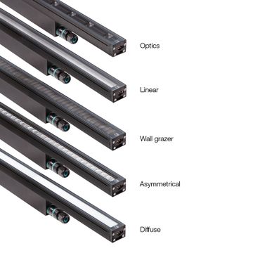 Neva Pro 3.2 - Linear profiles for architectural light on walls and facades by L&L Luce&Light