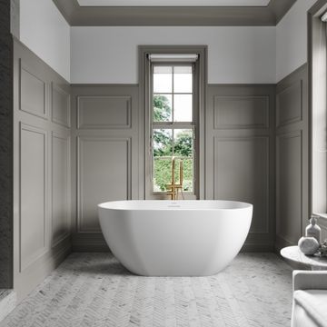 Lusso Light Picasso Compact Freestanding Bath 1400mm by LUSSO