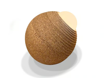 TERRA S - Cork floor lamp by Luxcambra - view 2