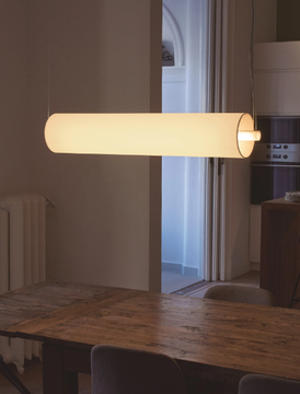 BARCELONETA C - LED parchment paper pendant lamp by Luxcambra - view 3