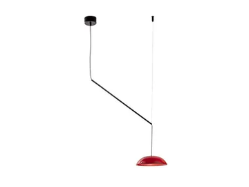 ABSIDIOLA C MOVIL PLATO - Adjustable ceramic pendant lamp by Luxcambra - view 2