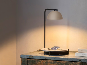 ABSIS S - Terracotta table lamp by Luxcambra - view 3