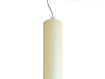 BARCELONETA C VERTICAL - LED parchment paper pendant lamp by Luxcambra - view 3