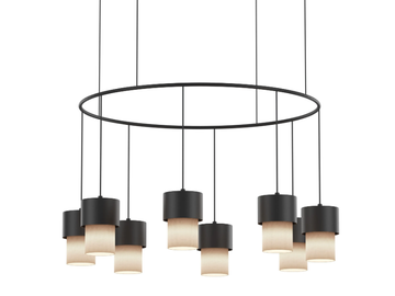 KAN C - LED metal pendant lamp by Luxcambra - view 2
