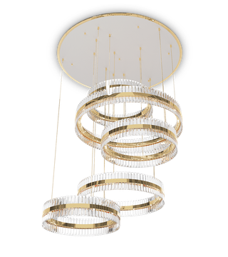 LIBERTY SLIM CHANDELIER | LUXXU MODERN DESIGN & LIVING by Luxxu - view 2