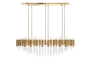 Waterfall Rectangular Suspension by Luxxu