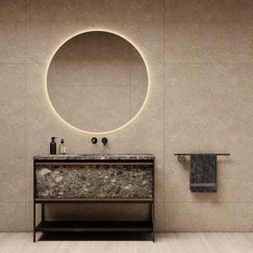Nordic Stand-Alone Metal washbasin by Maami Home