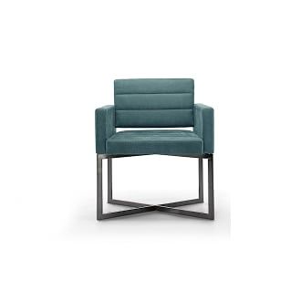 Chair metal legs Black&More by Malerba