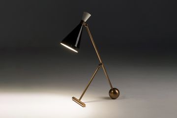 Flipper table lamp by Mantellassi 1926 - view 2