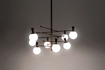 Igloo chandelier by Mantellassi 1926 - view 3