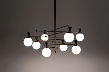 Igloo chandelier by Mantellassi 1926 - view 5