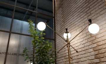 Igloo floor lamp by Mantellassi 1926