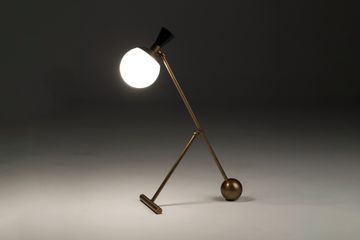Igloo table lamp by Mantellassi 1926 - view 2
