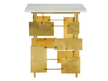 RAYMOND - Square marble coffee table for living room by Marioni - view 2