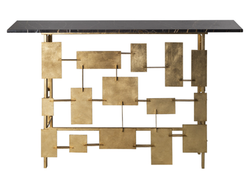 RAYMOND - Rectangular marble console table by Marioni - view 2