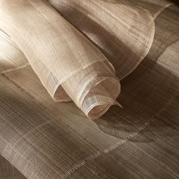 Abacá Patchwork Wallcovering Natural by Mark Alexander - view 3