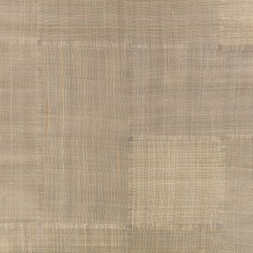 Abacá Patchwork Wallcovering Sepia by Mark Alexander - view 2
