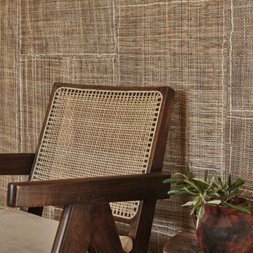 Levant Wallcovering Chestnut by Mark Alexander - view 3