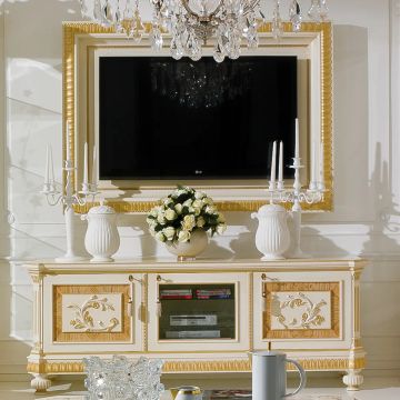 Edo TV wall mount panel • MARZORATI by Marzorati