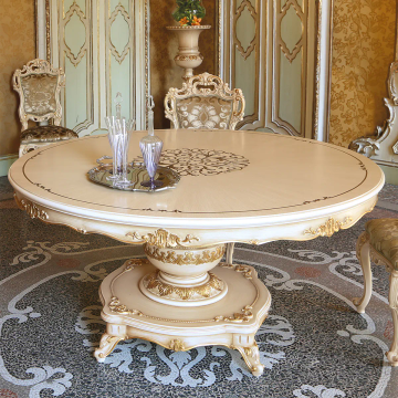 Louvre round table with pedestal • MARZORATI by Marzorati